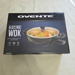 Ovente 4.5 liter capacity Electric Wok with non-stick coating Model SK3113C0